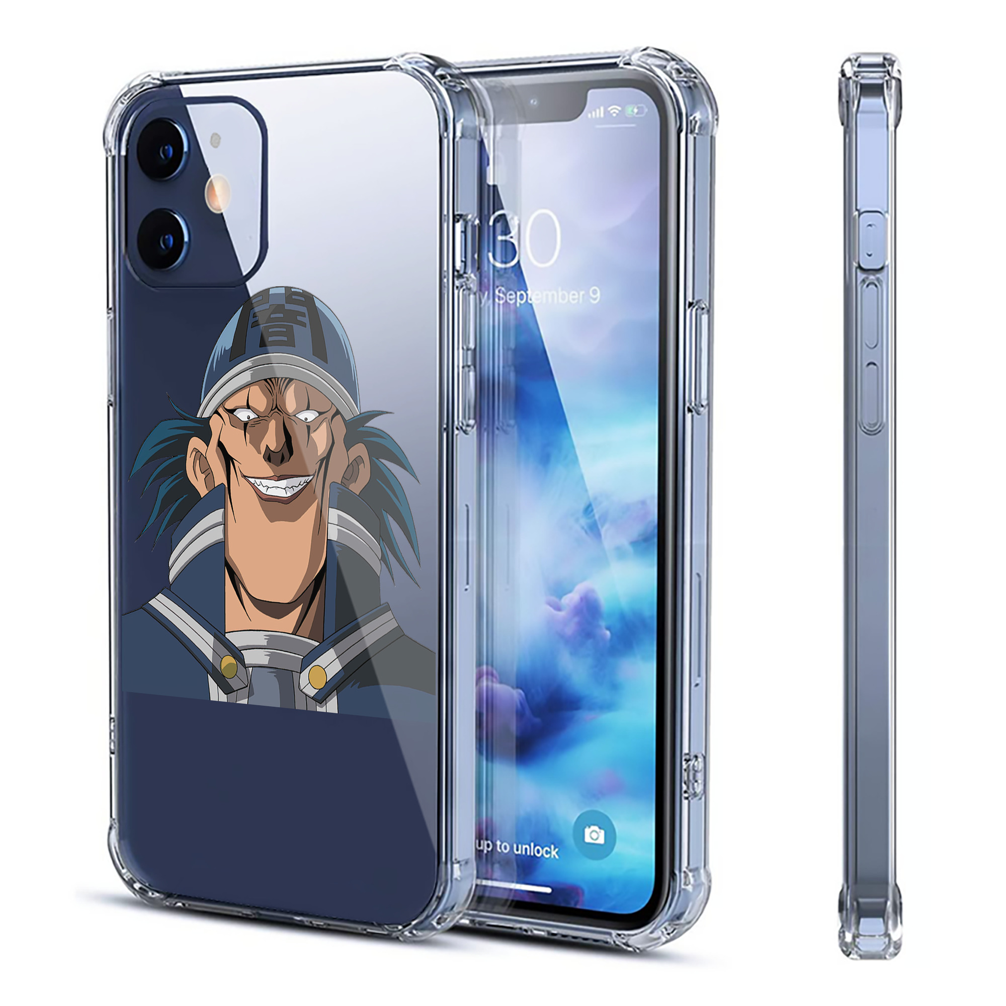 （画像用） 遊☆戯☆王 Yu-Gi-Oh! 【iPhone 12シリーズ対応】透明スマホケース（クリアソフトケース）